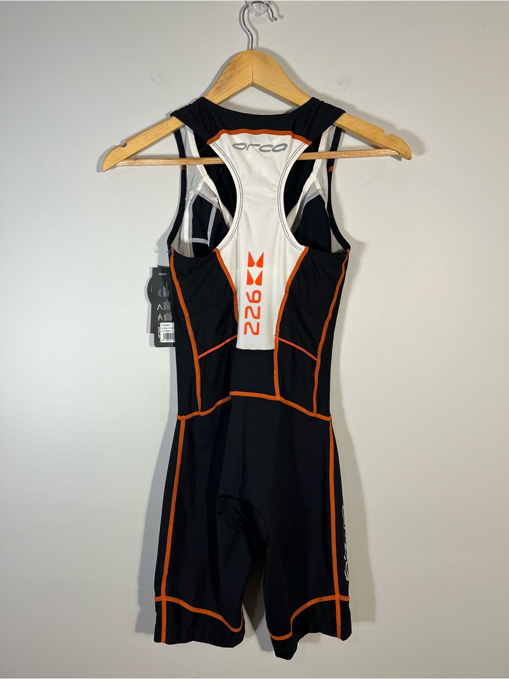 Orca 226 Kompress Triathlon Black White Lite Tri Race Suit Women’s S - Picture 4 of 14
